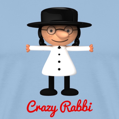 Crazy Rabbi - T-shirt Premium Homme