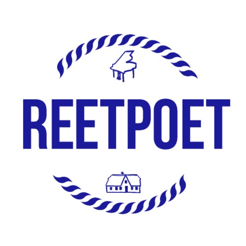 ReetPoet To Go | Logo Blau - Männer Premium T-Shirt