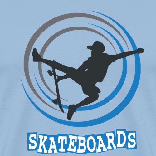 Skateboards - T-shirt Premium Homme