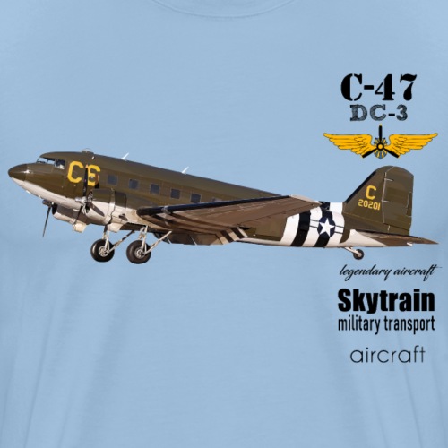 DC-3 C-47 - Männer Premium T-Shirt