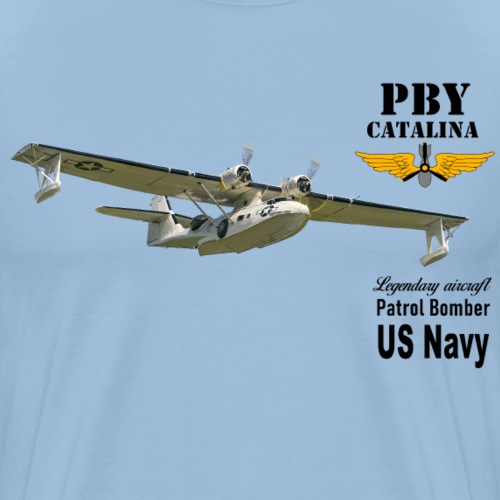PBY Catalina - Herre premium T-shirt