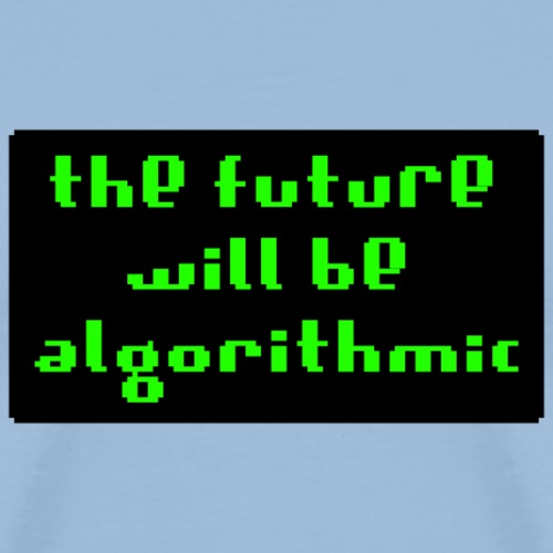 de toekomst zal zijn - Mannen Premium T-shirt