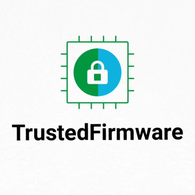 TrustedFirmware Logo verticle no org