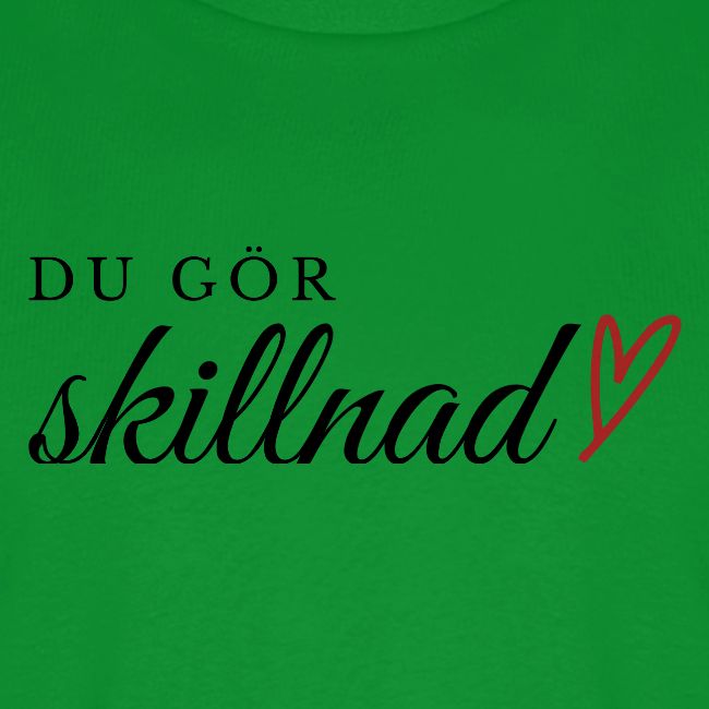 Du gör skillnad - Gave til lärare / förskolelärare