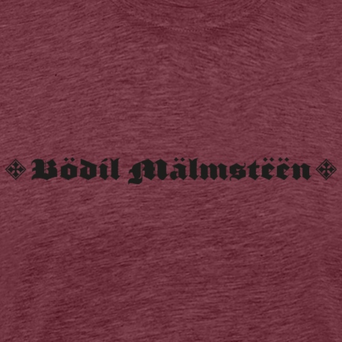 Bödil - Back in Black - Premium-T-shirt herr
