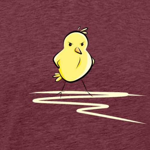 Angry chicklet - Männer Premium T-Shirt