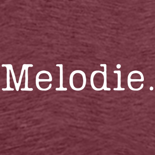 Melodie. - Männer Premium T-Shirt