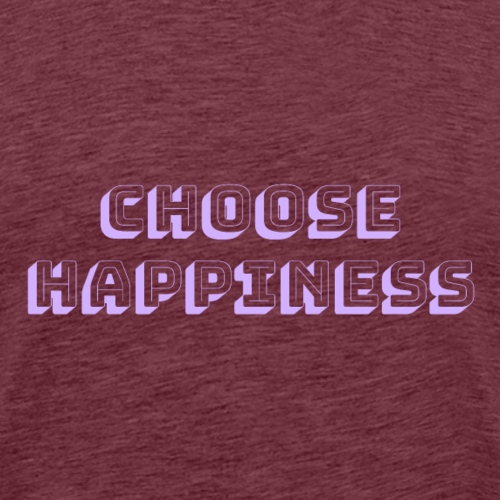Choose Happiness - Männer Premium T-Shirt