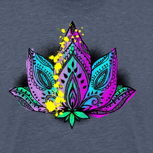 Lotustyp by TheRawburt - Premium-T-shirt herr