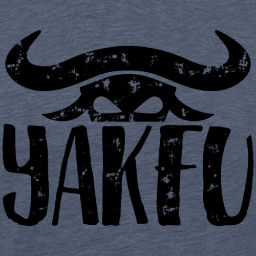 YakFu (Black) - Männer Premium T-Shirt