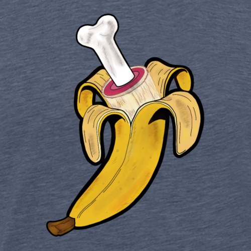 Die zwei Gesichter der Banane - Männer Premium T-Shirt