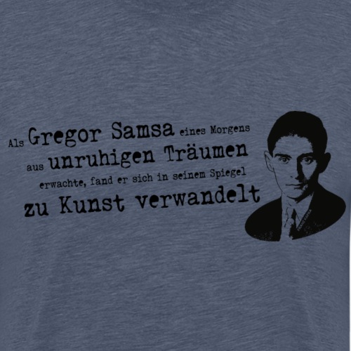 Franz Kafka-Beuys | Verwandlung Gregor Samsa Kunst - Männer Premium T-Shirt