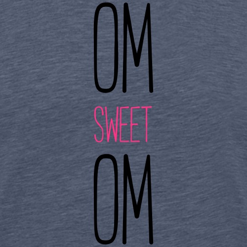 Om_sweet_Om_2farbig - Männer Premium T-Shirt