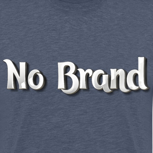 Ingen merkekrom - Premium T-skjorte for menn