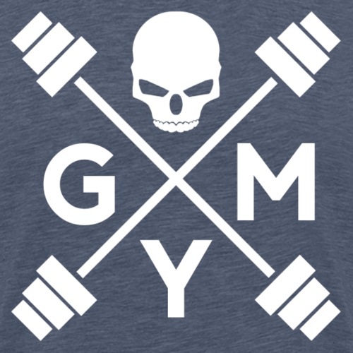 Gym Skull - Männer Premium T-Shirt