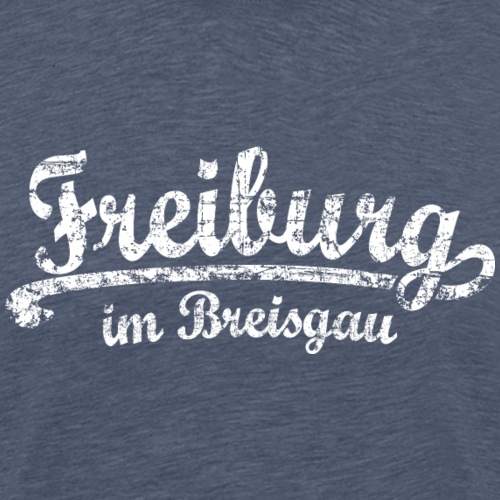 Freiburg im Breisgau Classic (Vintage/Weiß) - Männer Premium T-Shirt