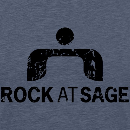 Rock at Sage - Männer Premium T-Shirt