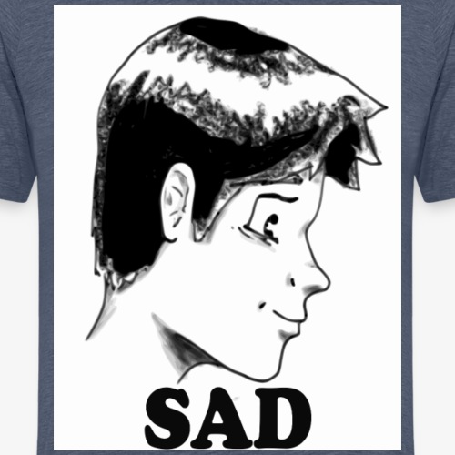 Sad - Camiseta premium hombre