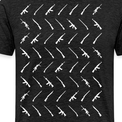 Gewehre, Musketen und Flinten - Männer Premium T-Shirt