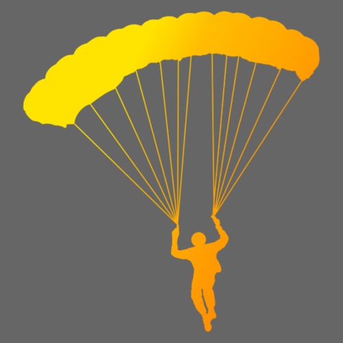 Colorfull Skydiver - Männer Premium T-Shirt