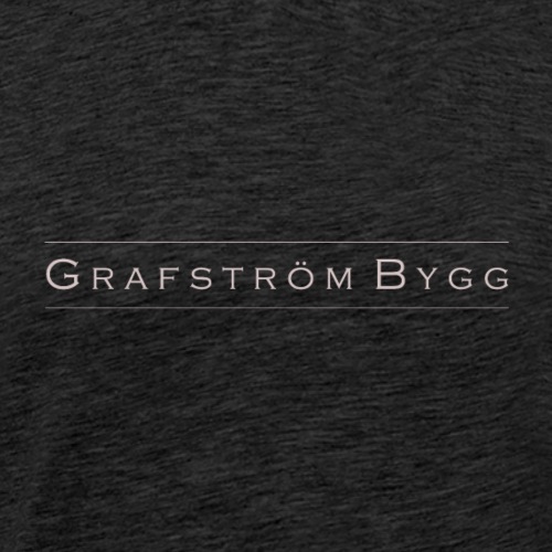 Grafström Bygg - Premium-T-shirt herr