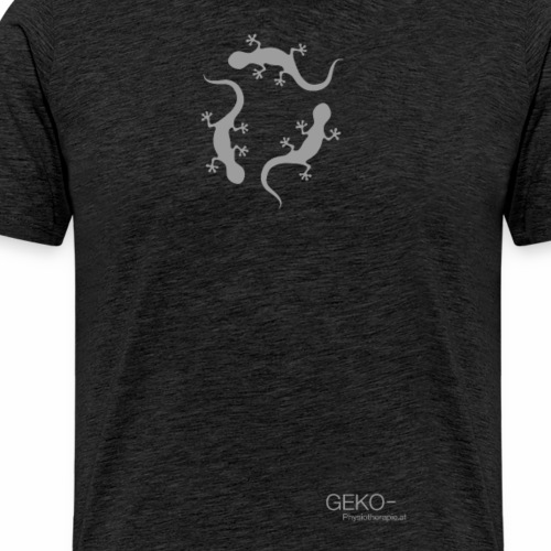 GEKO grau50 - Männer Premium T-Shirt