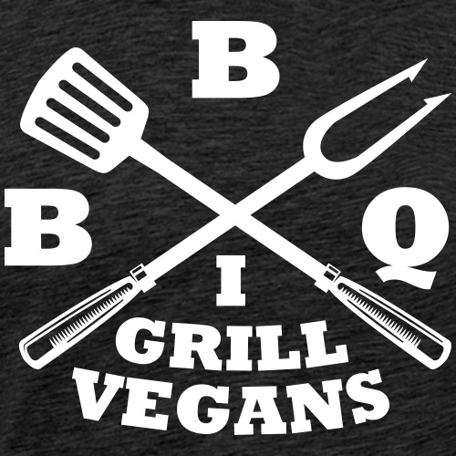Je barbecue végétaliens grill (BBQ) - T-shirt Premium Homme