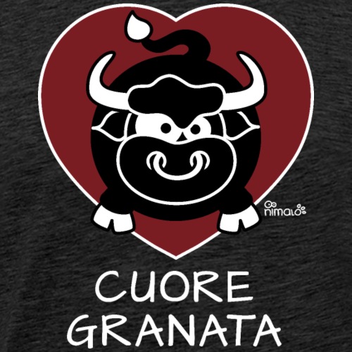 Torino Cuore Granata, Football Club, Calcio Italia - T-shirt Premium Homme
