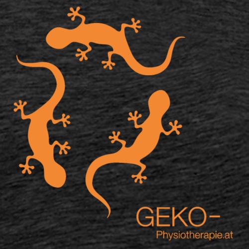 GEKO compact orange - Männer Premium T-Shirt