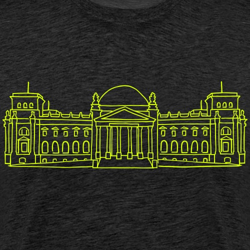 Palais du Reichstag à Berlin - T-shirt Premium Homme