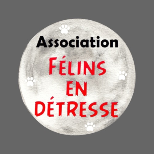 Logo Association Félins en détresse - T-shirt Premium Homme