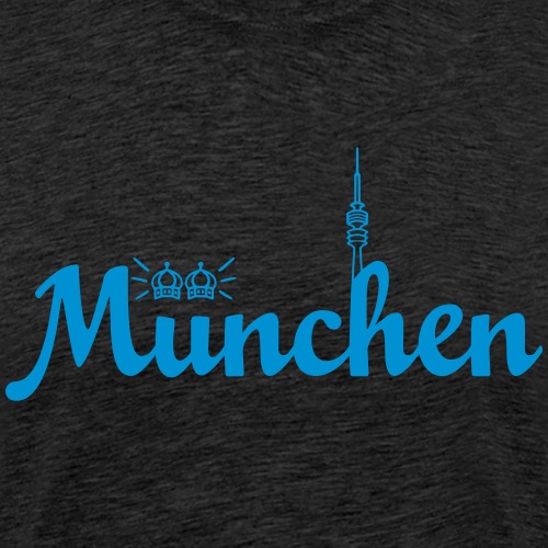 München – schönste Stadt der Welt in Bayern - Männer Premium T-Shirt