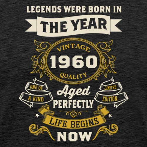 Année 1960 Vintage Quality - T-shirt Premium Homme