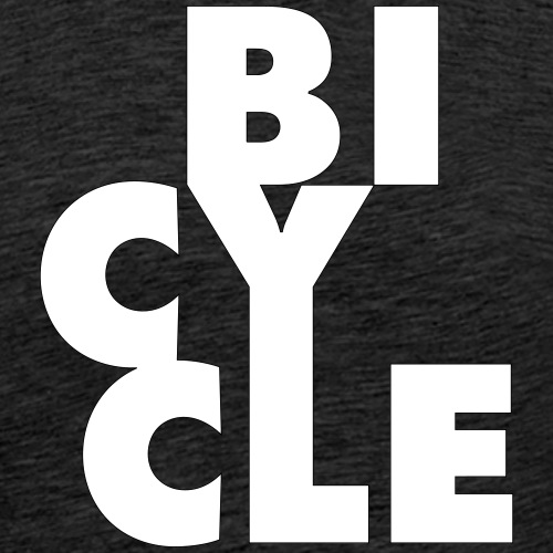 Bicycle - Premium-T-shirt herr