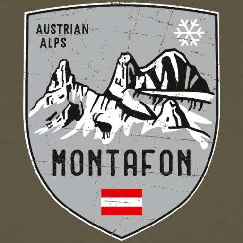 Montafon Drei Türme Österreich Wappen - Männer Premium T-Shirt