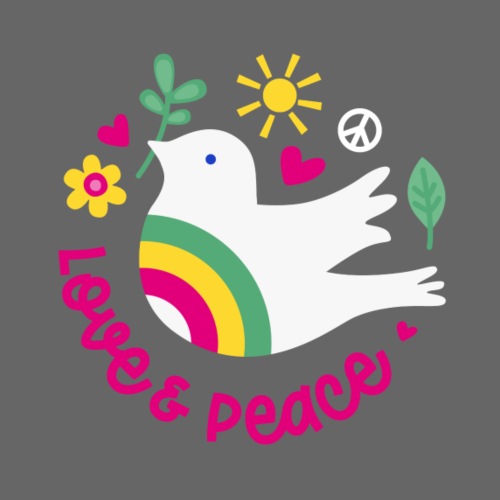 Love and Peace / clear - Männer Premium T-Shirt