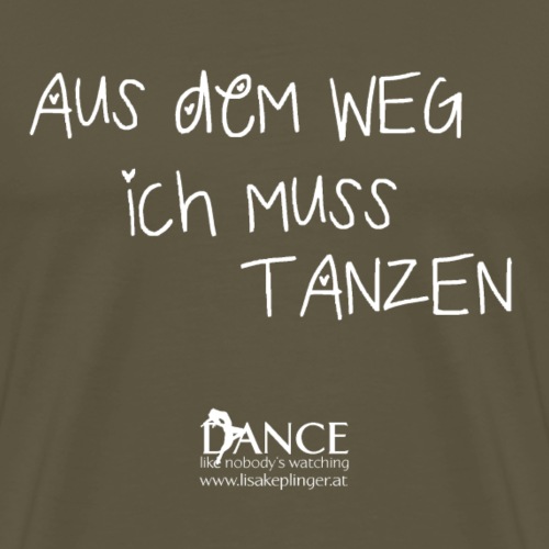 Dance und Fitness - Männer Premium T-Shirt