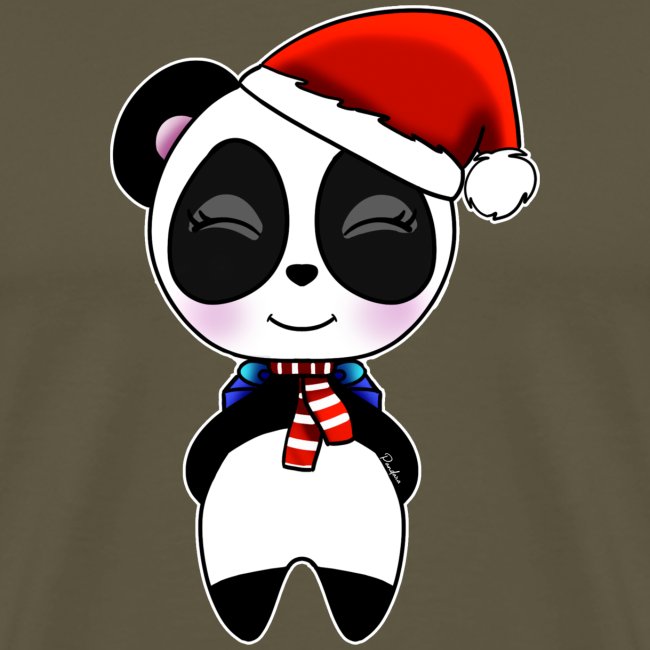 Panda noel bonnet