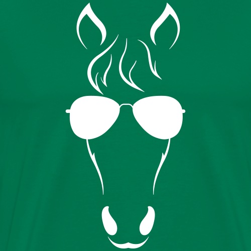 cool horse - Männer Premium T-Shirt