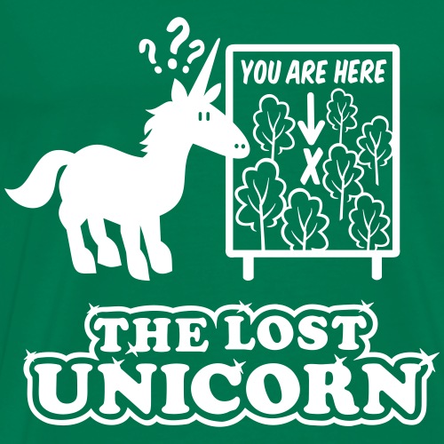 Lost Unicorn - Männer Premium T-Shirt