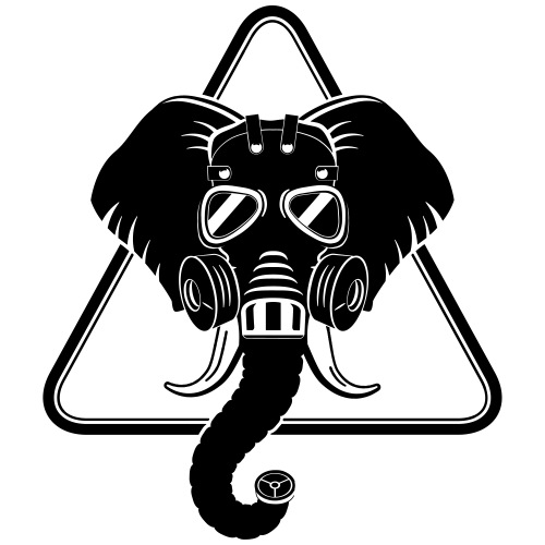 Toxischer Elefant - Männer Premium T-Shirt