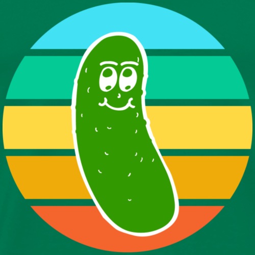 Vintage Colored Pickle #6 - Maglietta Premium da uomo