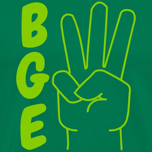 BGE - For en bæredygtig fremtid - Herre premium T-shirt