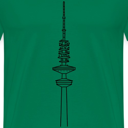 Heinrich-Hertz-Turm Hamburg - Männer Premium T-Shirt