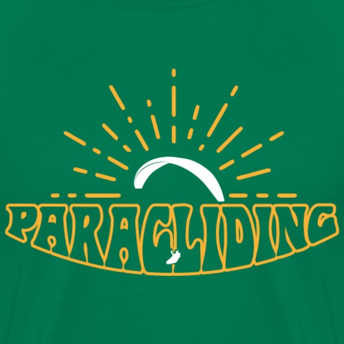 Paragliding hippie version - Männer Premium T-Shirt