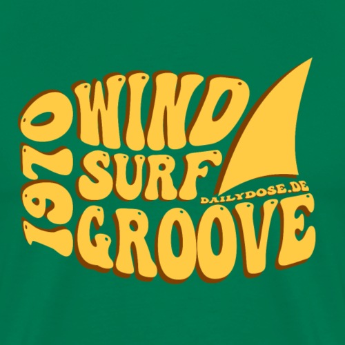 Windsurf Groove - Männer Premium T-Shirt