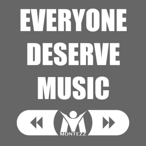 RM - Everyone deserves music - White - Men's Premium T-Shirt