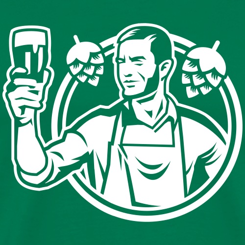 Craft Beer Home Brewing Bier Design - Männer Premium T-Shirt