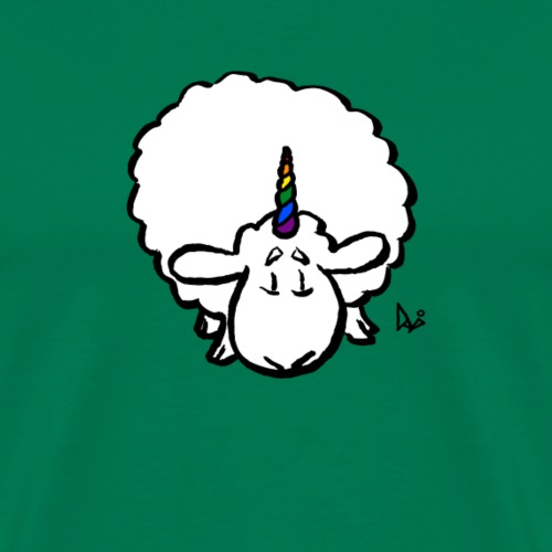 Ewenicorn - se on sateenkaaren yksisarvinen lammas! - Miesten premium t-paita