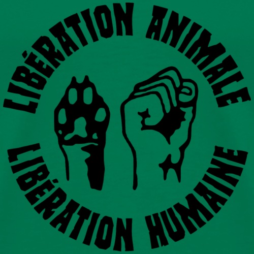 Libération animale, libération humaine - T-shirt Premium Homme